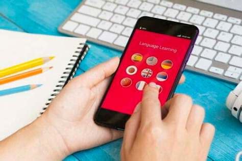 语言学习应用智能手机