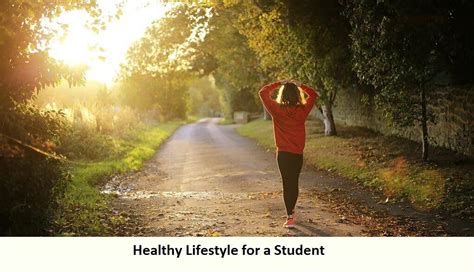 健康生活方式学生