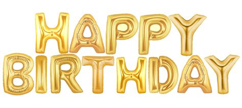 气球字母生日快乐