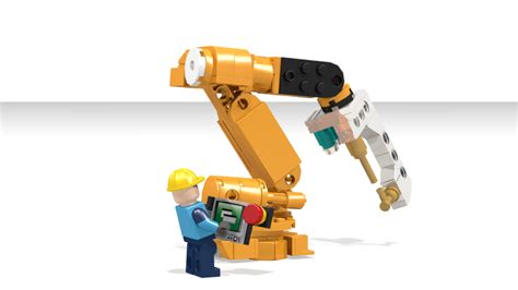 孩子们搭建乐高机器人